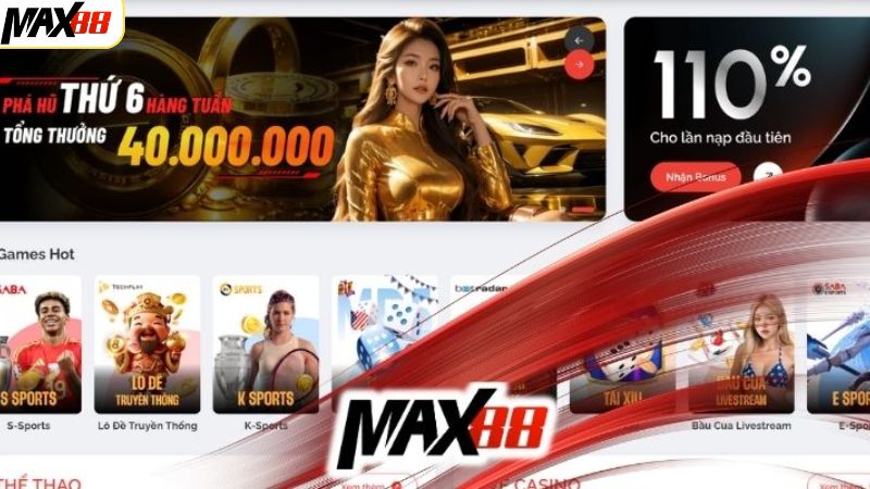 Giới Thiệu Max88 - Sân Chơi An Toàn, Chất Lượng Nhất 2025 1 Sơ lược thông tin về nền tảng giải trí trực tuyến