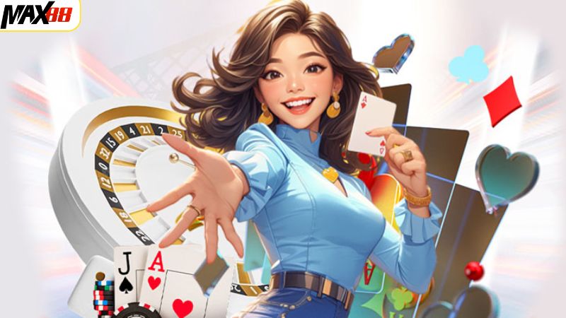 Đôi về sảnh game bài tại Max88